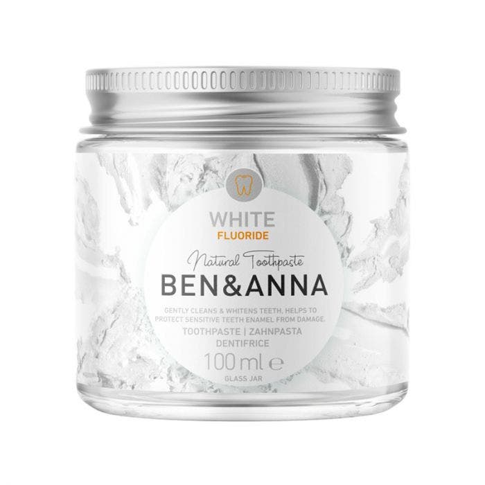 Ben & Anna Pasta Dentifricia White Con Fluoro 100ml-2