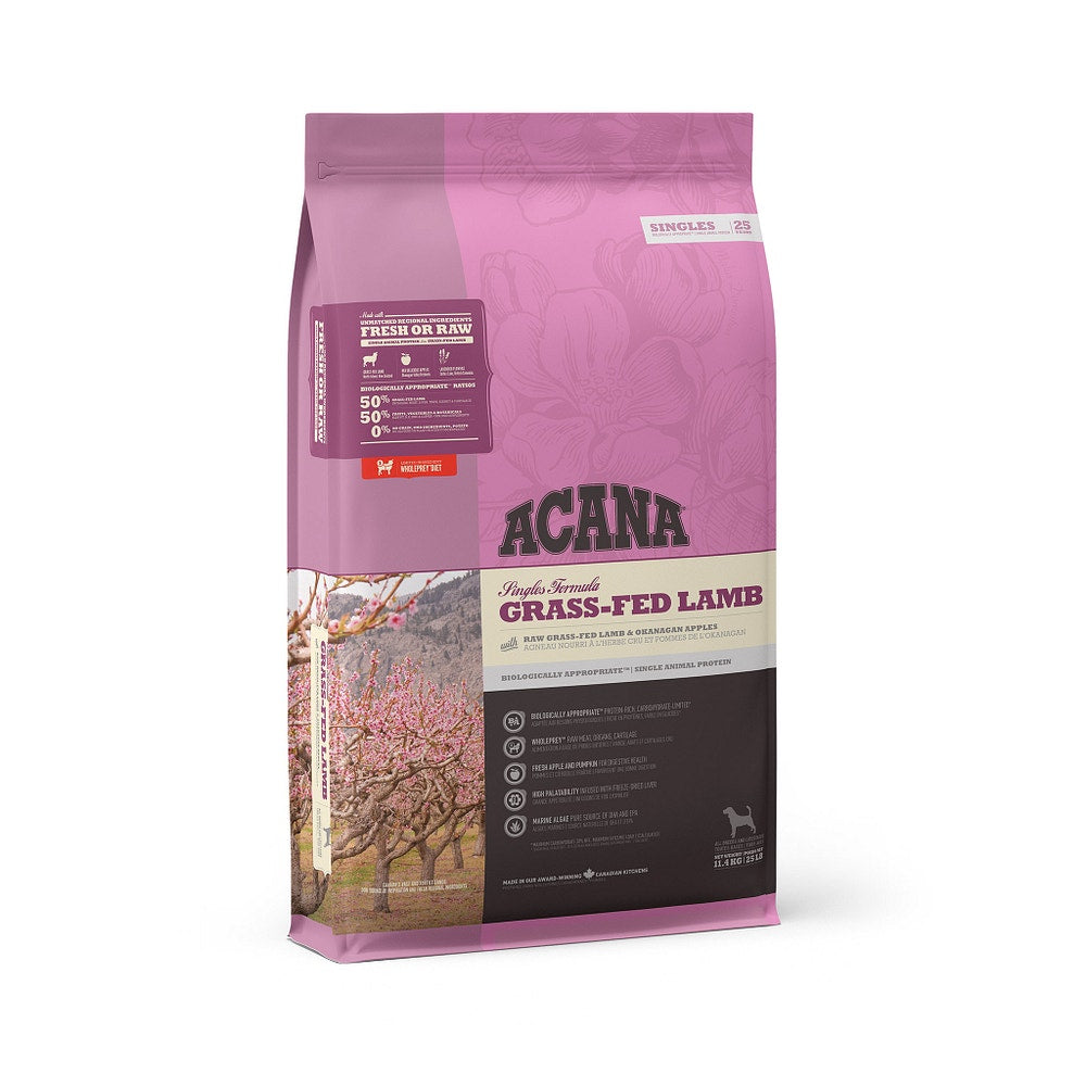 Acana Cane Grass-Fed Lamb Singles Crocchette Agnello e Mele Sacco 6Kg-4
