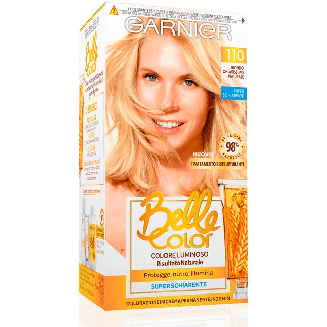 Garnier Belle Color Colorazione Capelli 110 Biondo Chiarissimo Naturale-1