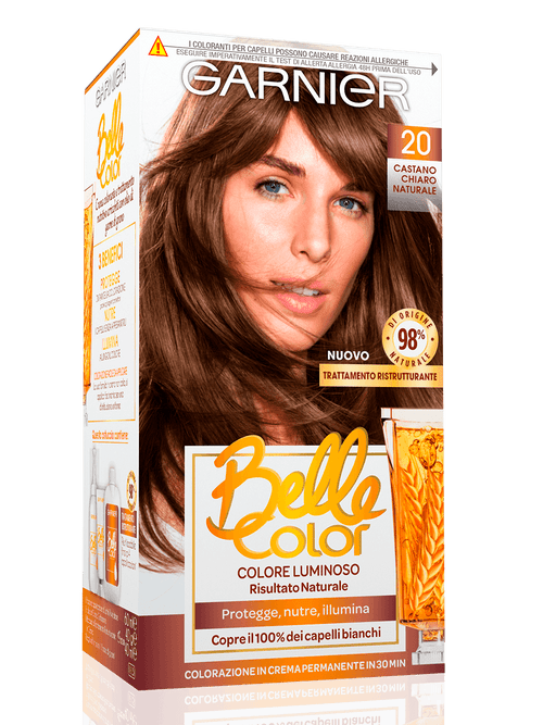Garnier Belle Color Colorazione Capelli 20 Castano Chiaro Naturale-1