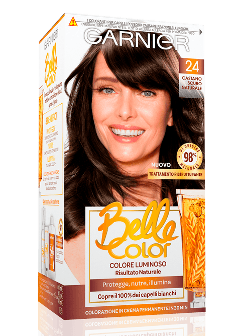 Garnier Belle Color Colorazione Capelli 24 Castano Scuro Naturale-1