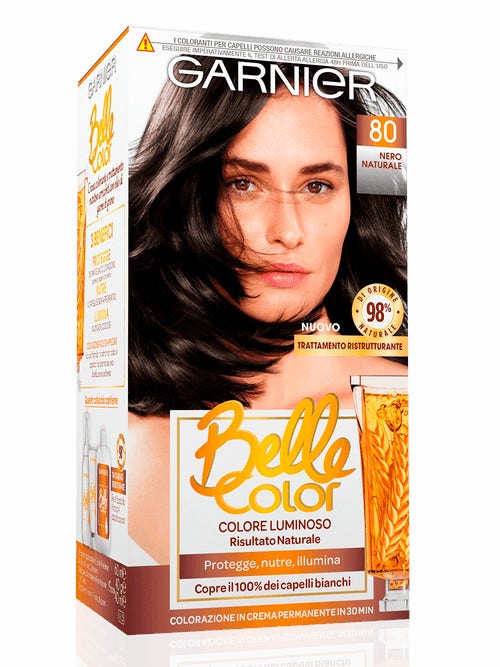 Garnier Belle Color Colorazione Capelli 80 Nero Naturale-1