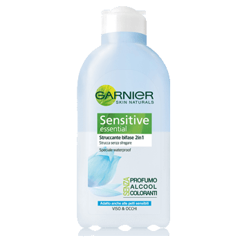 Garnier Sensitive Essential Struccante Bifase 2in1 Viso E Occhi 125ml-1