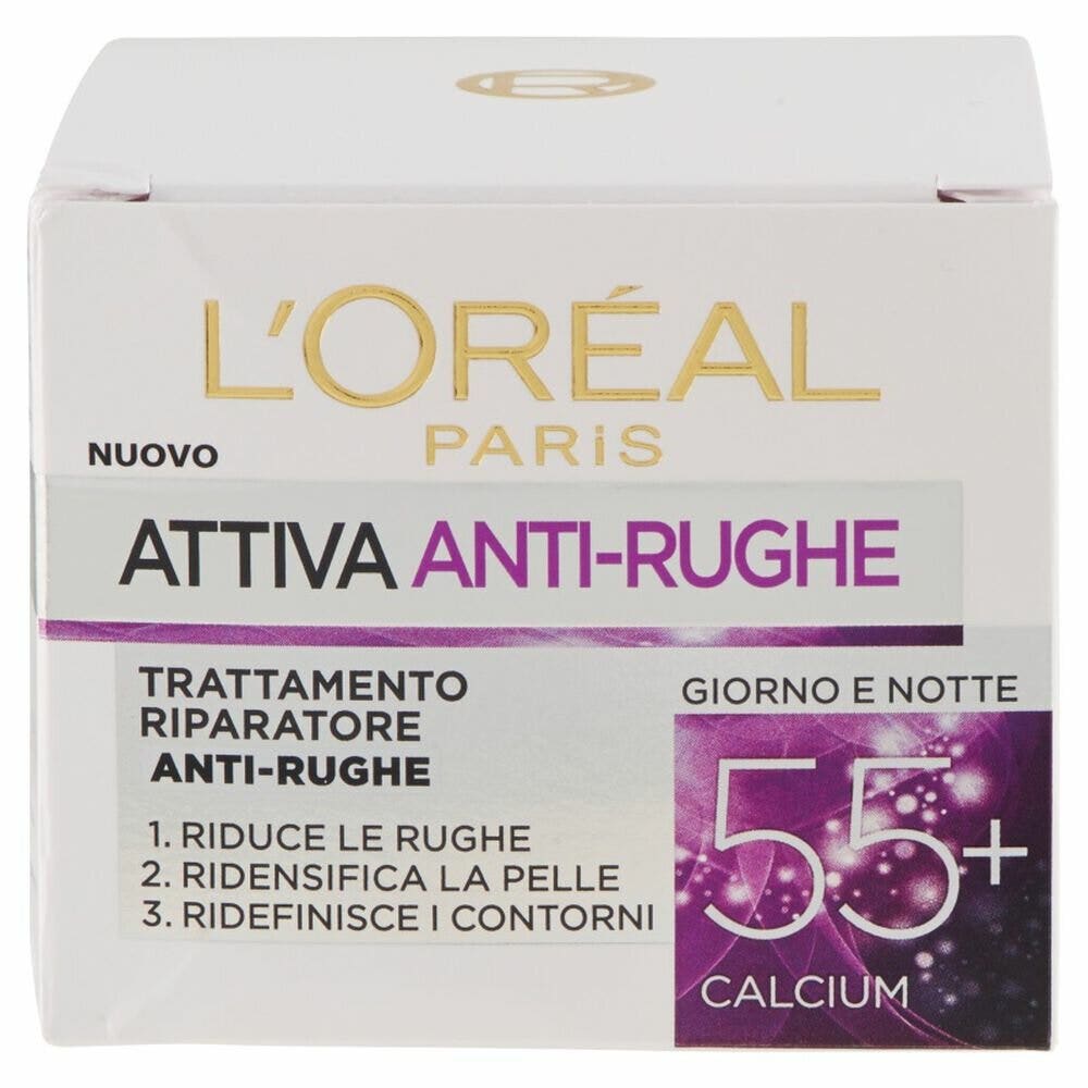 L'Oréal Paris Attiva Anti-Rughe Crema Giorno E Notte 55+ Calcium 50ml-1