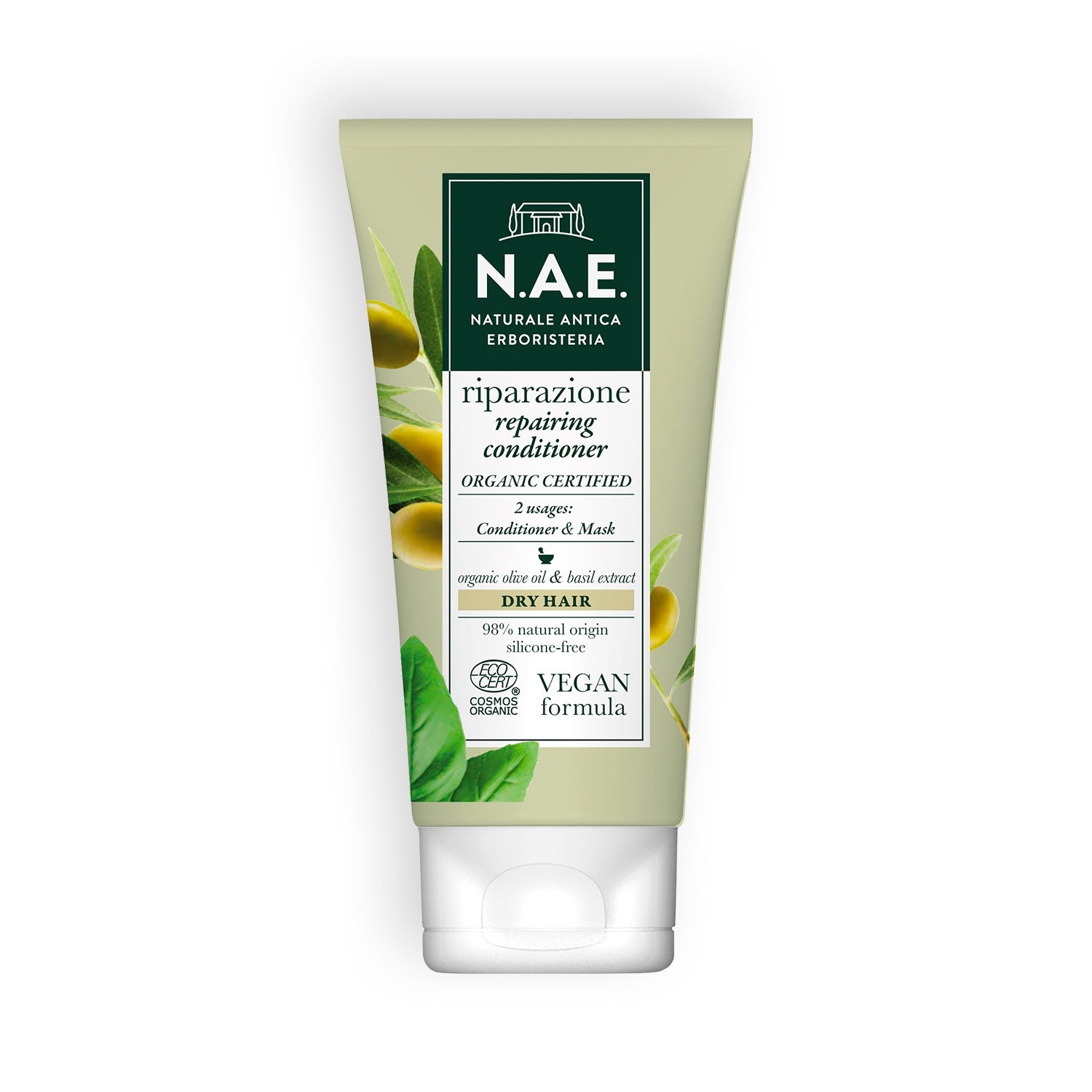 N.A.E. Balsamo Riparazione Per Capelli Secchi Formula Vegana 150ml  - 2