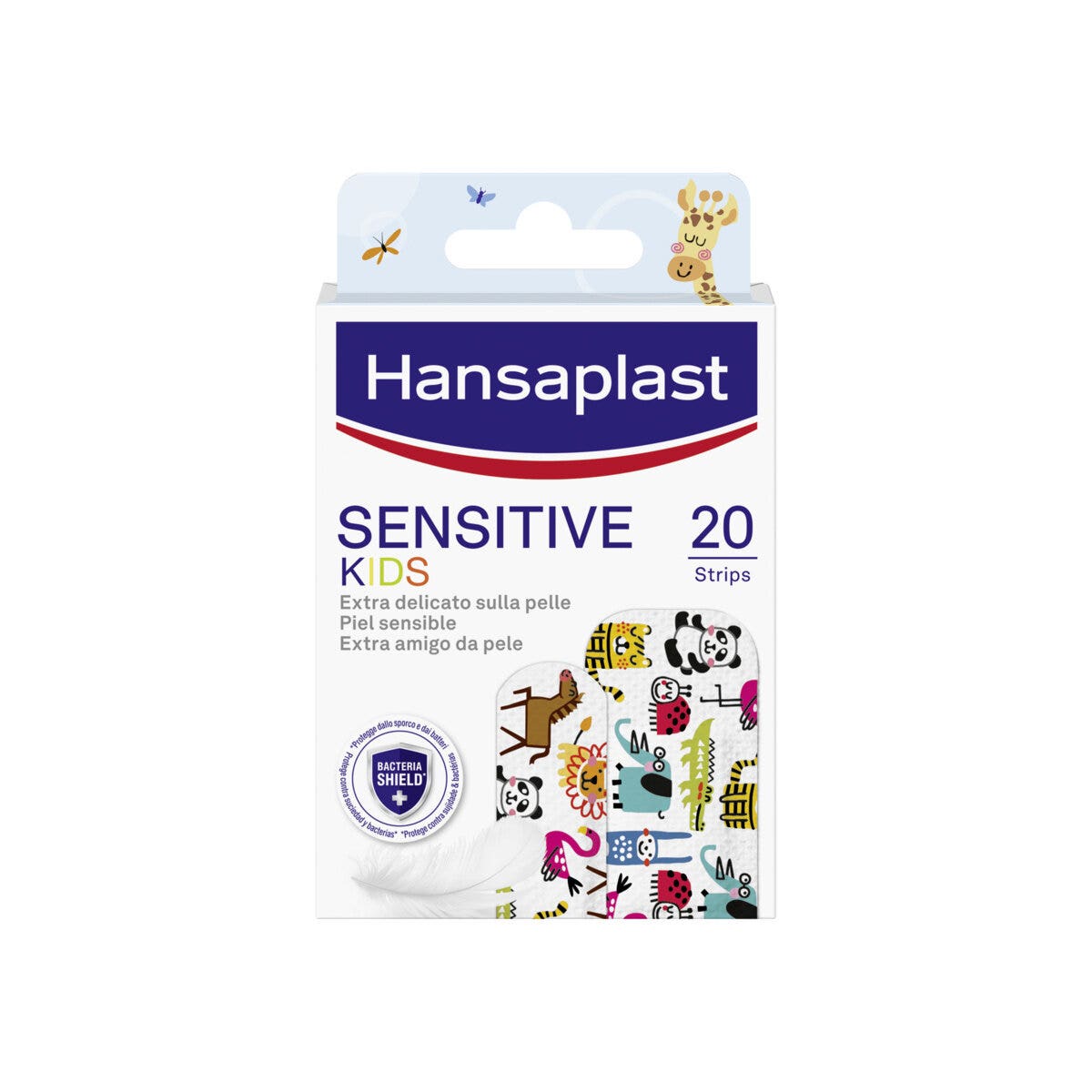 Hansaplast Cerotti Kids Bambini Ipoallergenici E Delicati 2 Formati 20 Pezzi-1