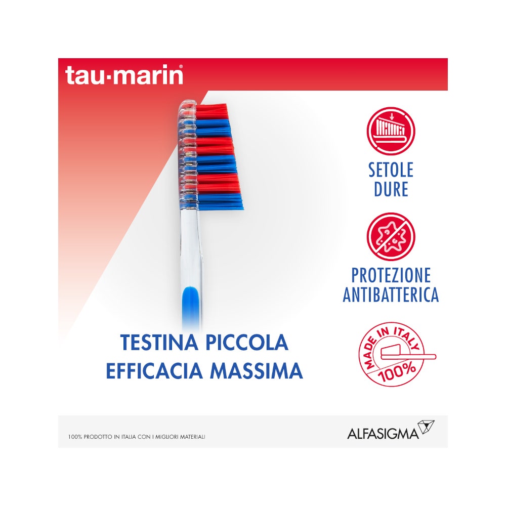 Taumarin Spazzolino Professional Duro 27 Con Antibatterico-24
