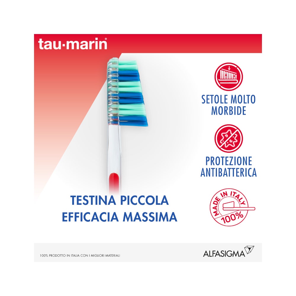 Taumarin Spazzolino Professional Molto Morbido 27 Con Antibatterico-20