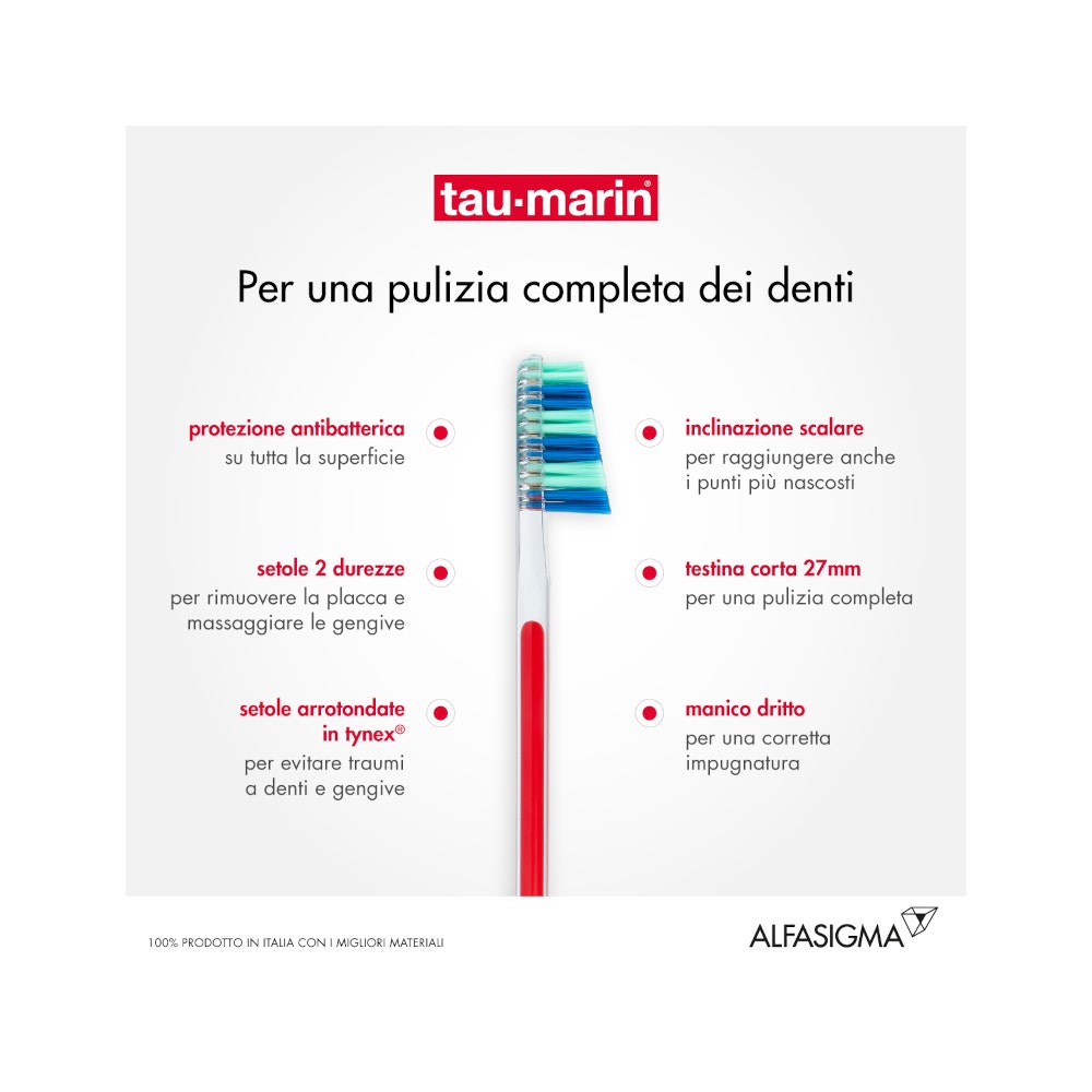 Taumarin Spazzolino Professional Molto Morbido 27 Con Antibatterico-21