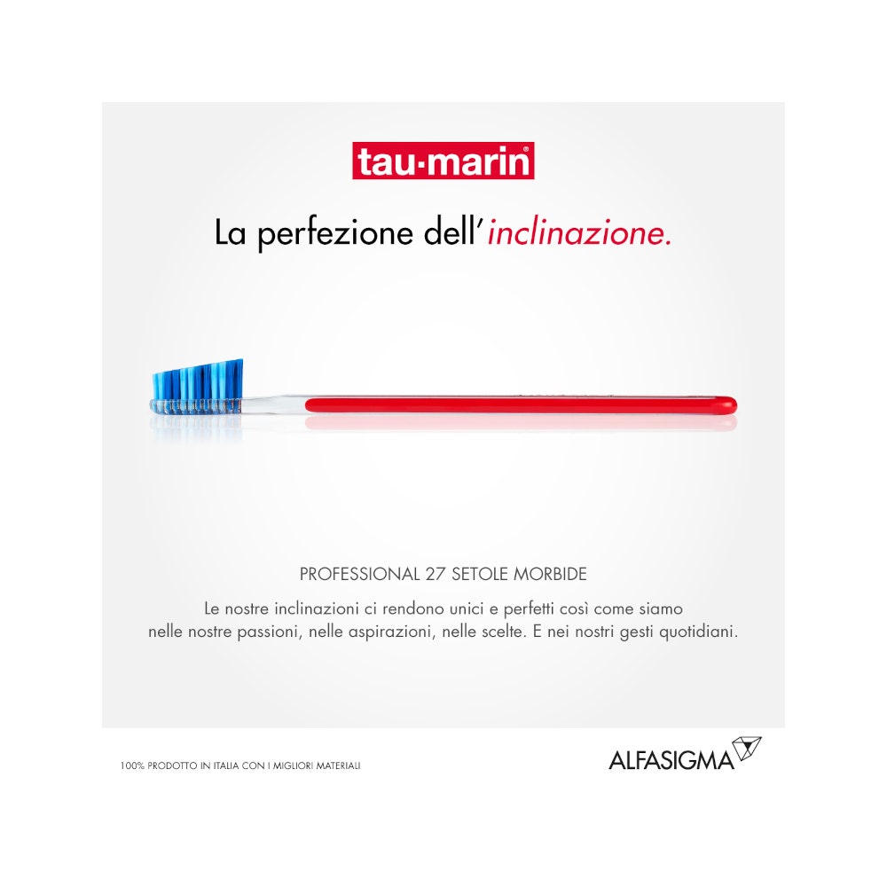 Taumarin Spazzolino Professional Morbido 27 Con Antibatterico-21