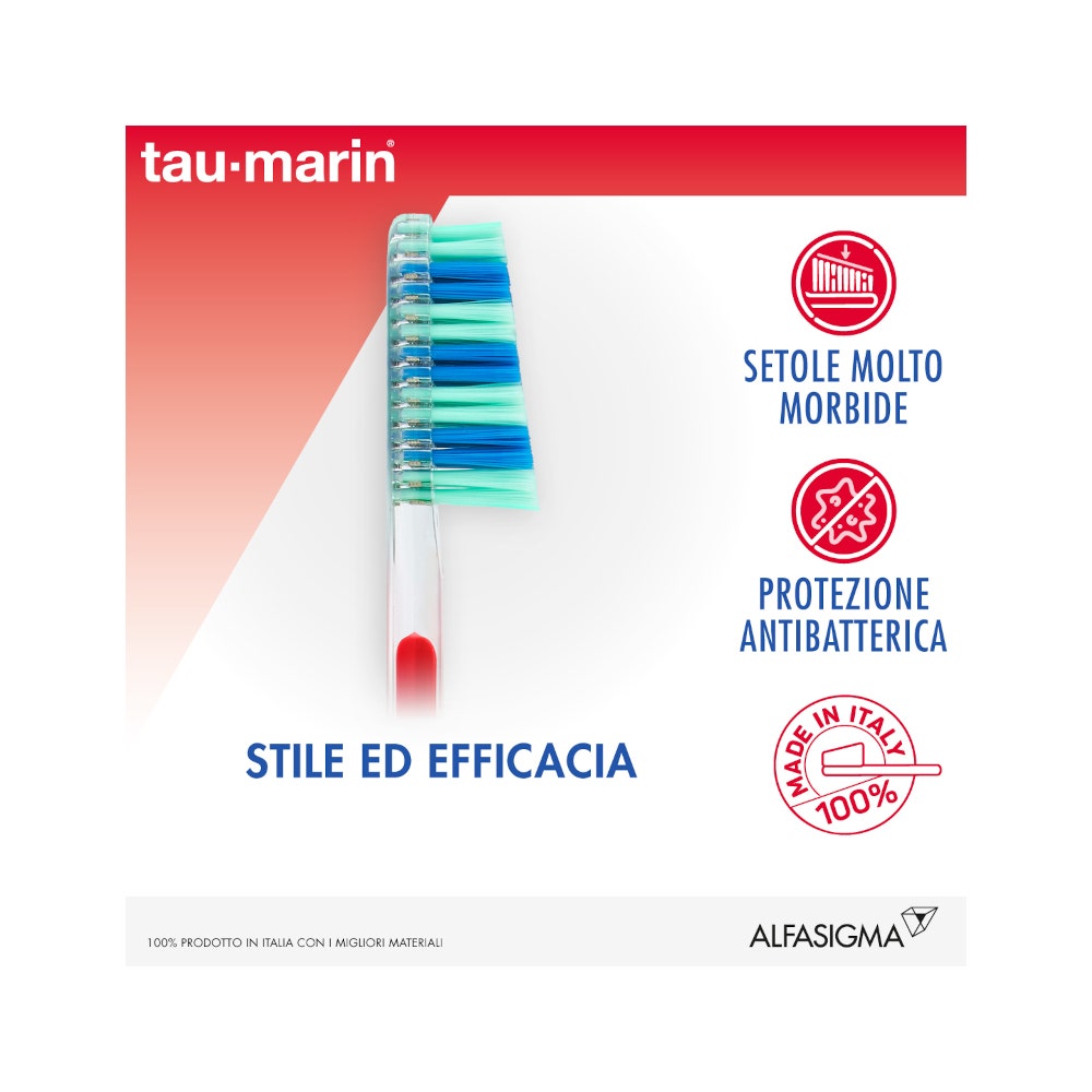Taumarin Spazzolino Scalare 33 Molto Morbido Con Antibatterico-9