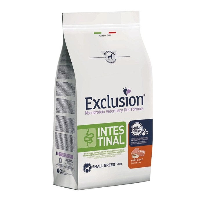Exclusion Monoprotein Veterinary Diet Formula Intestinal Crocchette Suino/Riso Per Cani Sacco 2kg-1