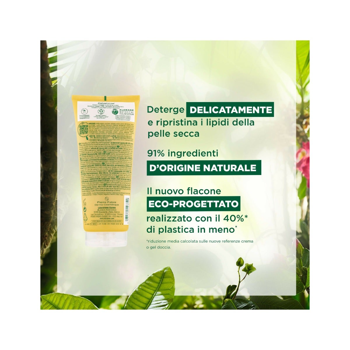 Klorane Crema Doccia Fiore Di Frangipane 200ml-7