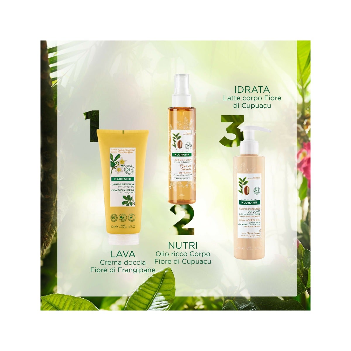 Klorane Crema Doccia Fiore Di Frangipane 200ml-9