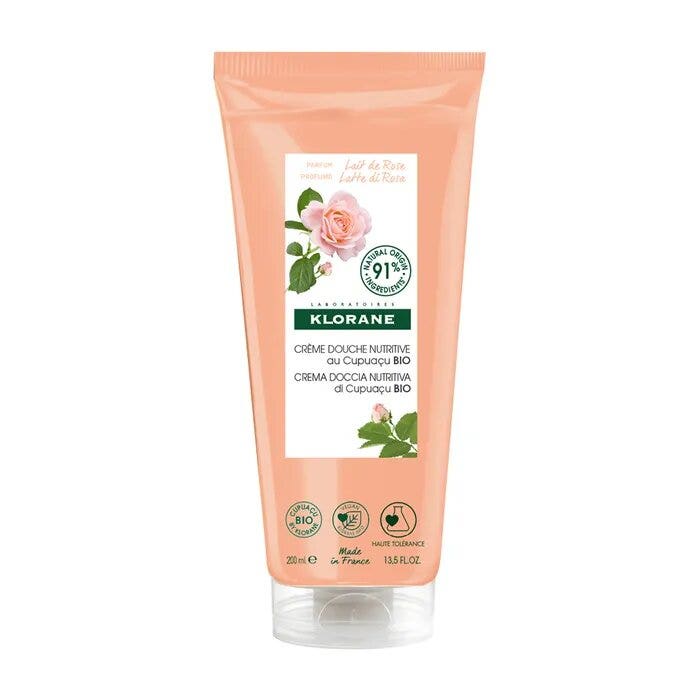 Klorane Crema Doccia Latte Di Rosa 200ml-5