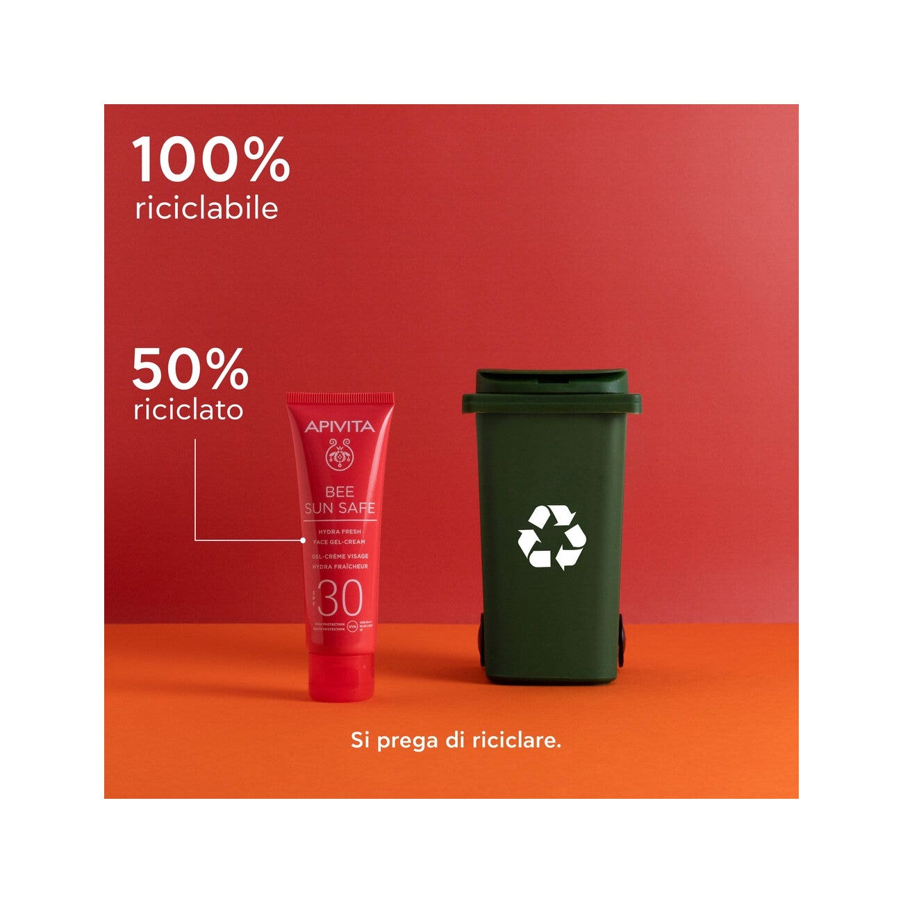 Apivita Bee Sun Safe Hydra Fresh Crema Gel Viso SPF30 50ml-8