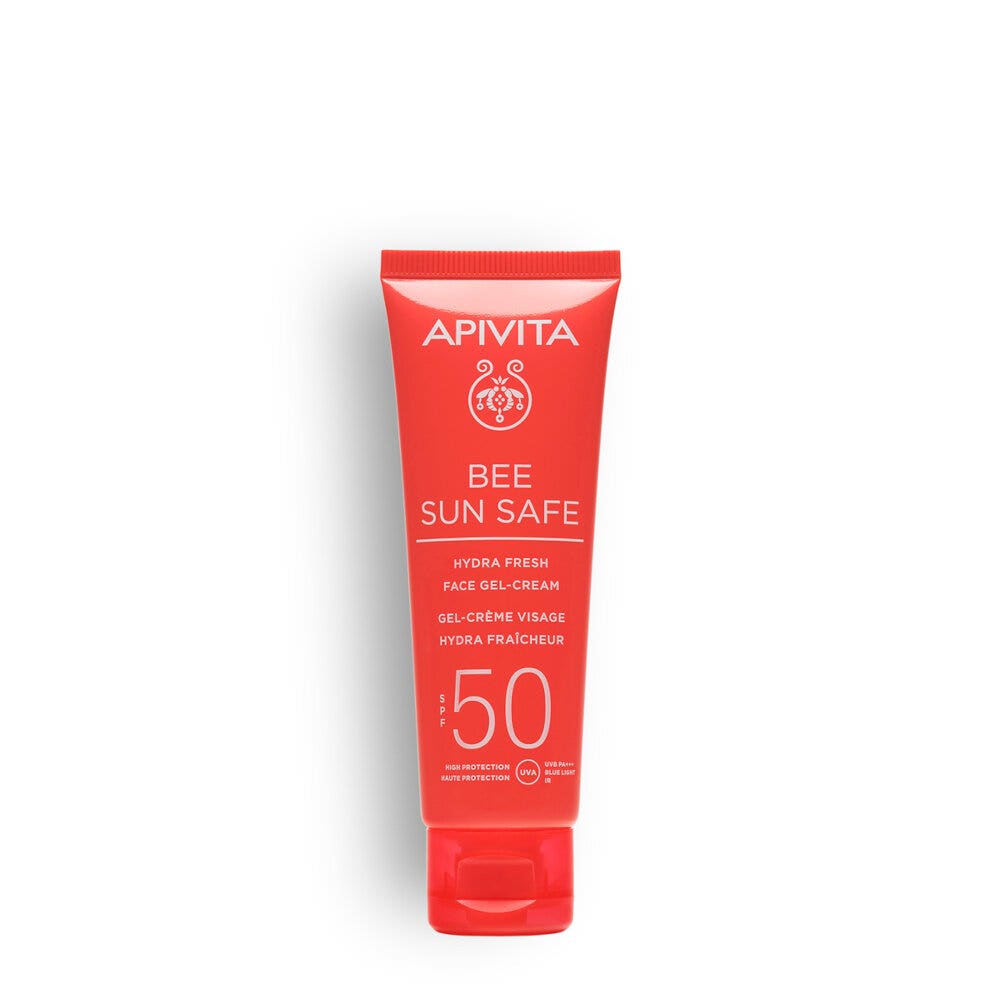 Apivita Bee Sun Safe Hydra Fresh Crema Gel Viso SPF50 50ml-1