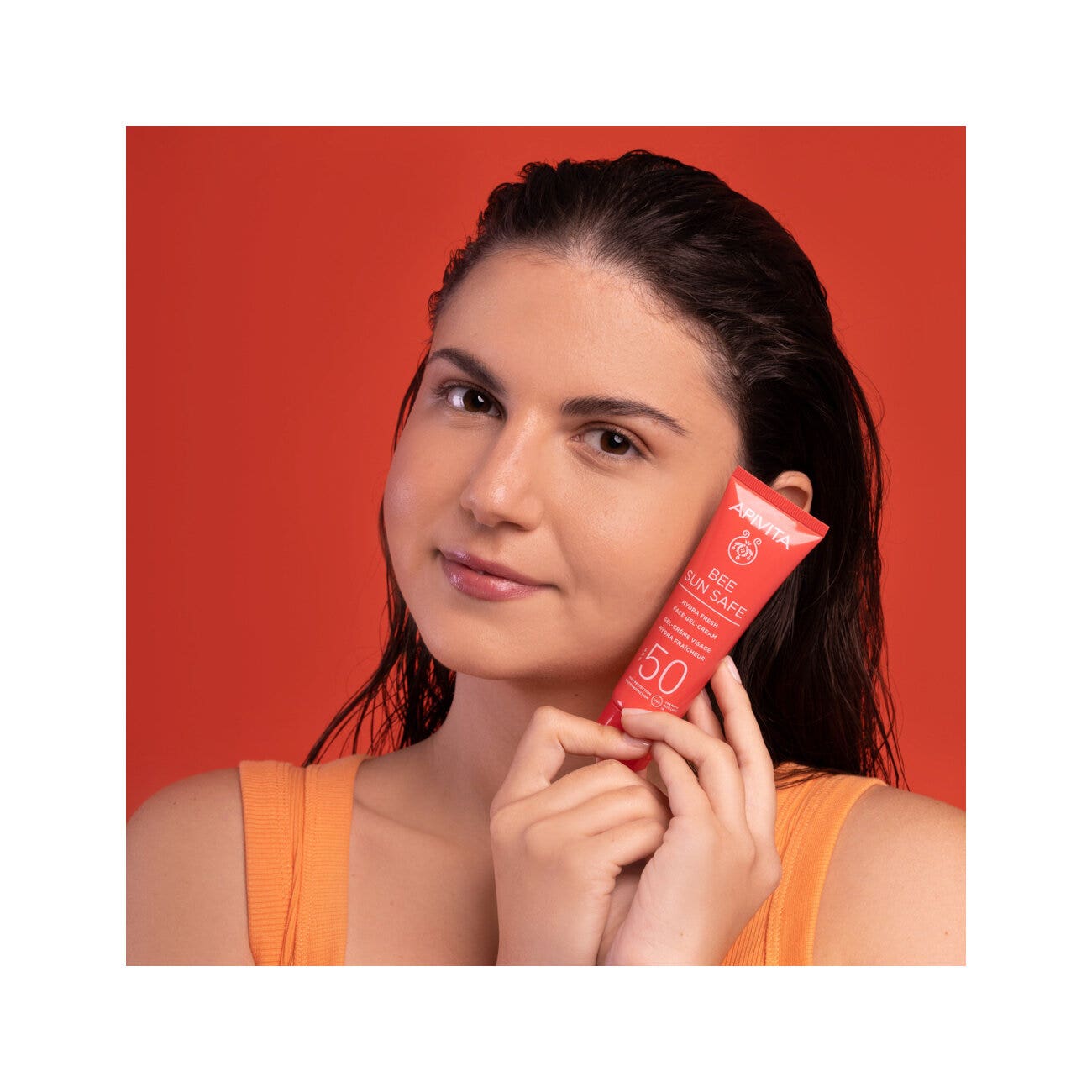 Apivita Bee Sun Safe Hydra Fresh Crema Gel Viso SPF50 50ml-4