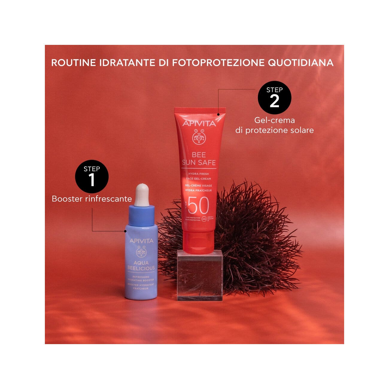 Apivita Bee Sun Safe Hydra Fresh Crema Gel Viso SPF50 50ml-5