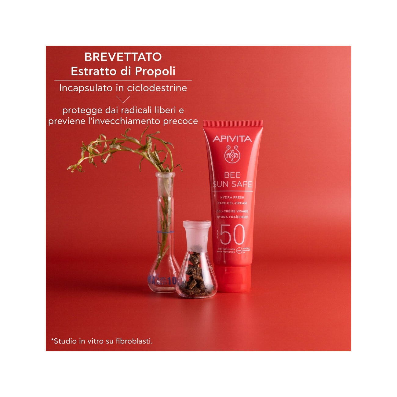 Apivita Bee Sun Safe Hydra Fresh Crema Gel Viso SPF50 50ml-6