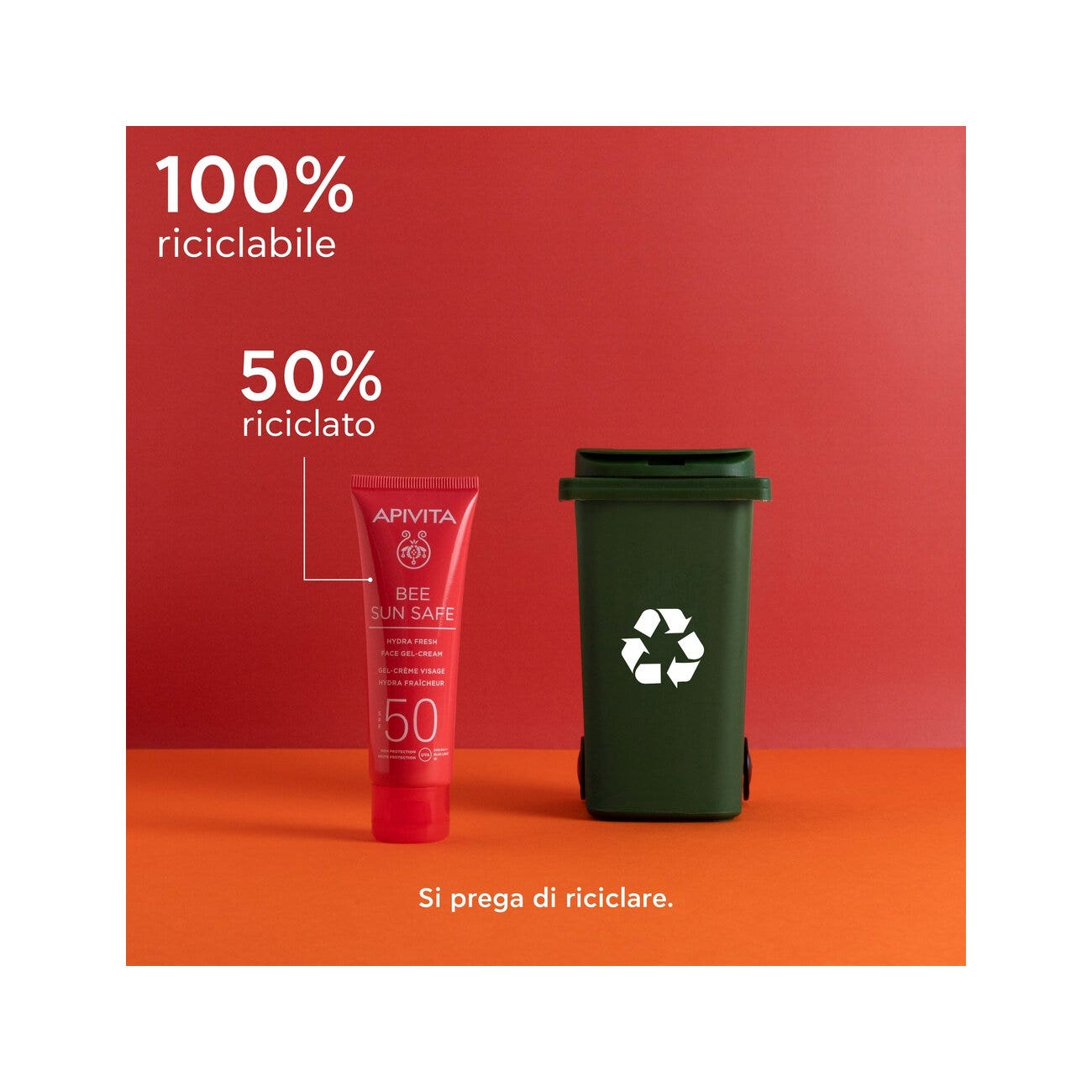 Apivita Bee Sun Safe Hydra Fresh Crema Gel Viso SPF50 50ml-8