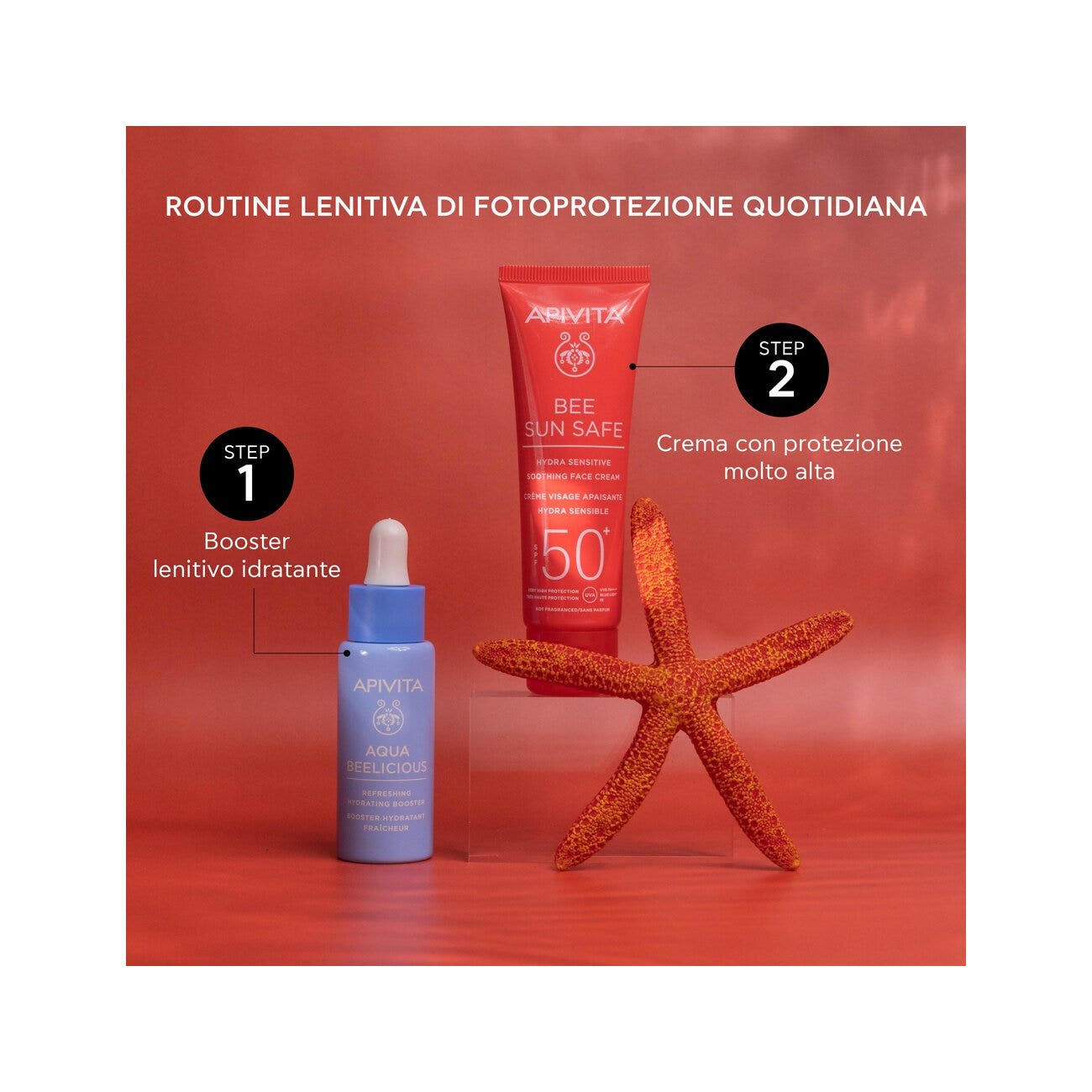 Apivita Bee Sun Safe Crema Viso Lenitiva Hydra Sensitive Pelli Sensibili SPF50+ 50ml-5