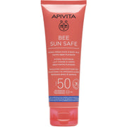 Apivita Bee Sun Safe Hydra Fresh Latte Solare SPF50 Viso Corpo 100ml-1