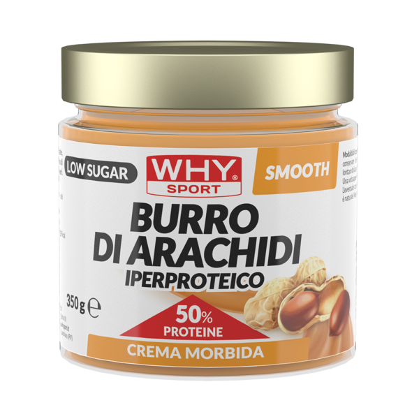 Whysport Burro Di Arachidi Iperproteico Smooth 350g-1