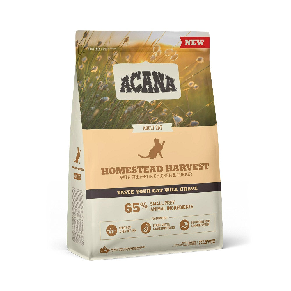 Acana Gatto Homestead Harvest Crocchette Pollo e Tacchino Sacco 1,8kg-2