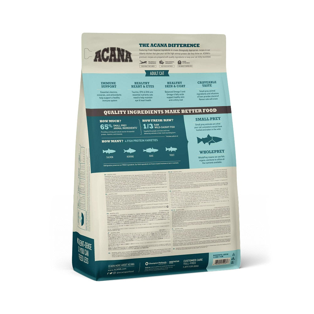 Acana Gatto Bountiful Catch Crocchette Salmone e Aringa Sacco 1,8kg-2