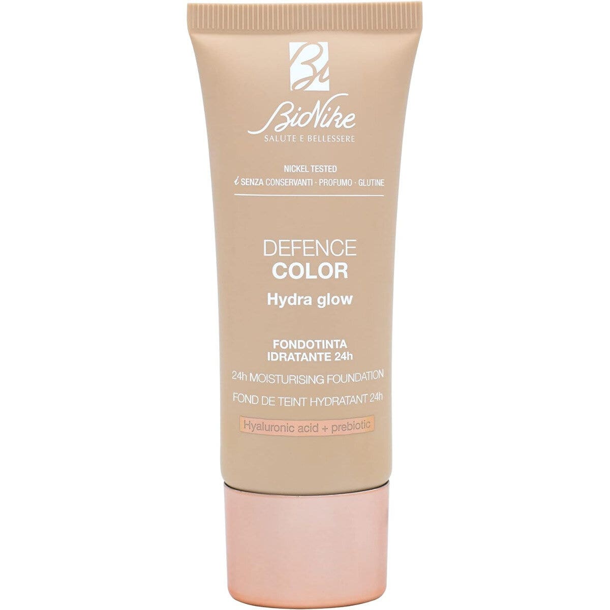 Bionike Defence Color Fondotinta Hydra Glow 102 Creme 30ml-2