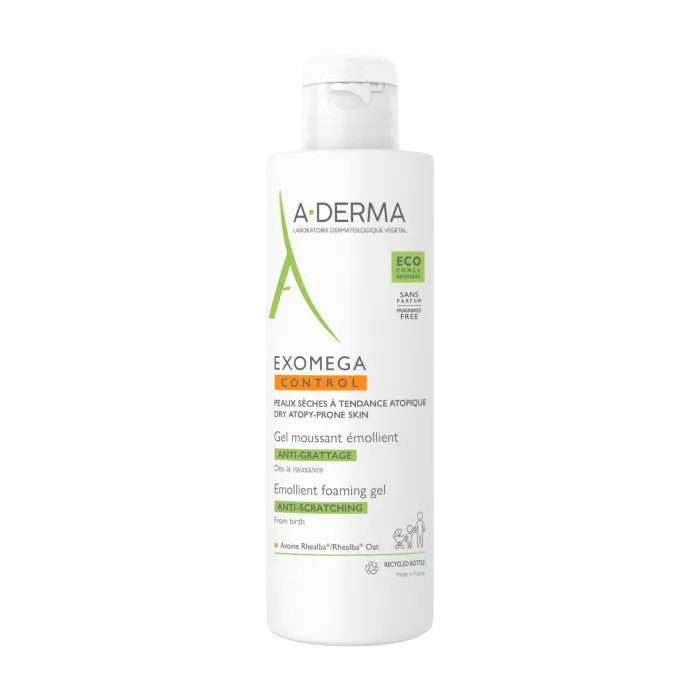 A-Derma Exomega Control Gel Detergente Emolliente 200ml