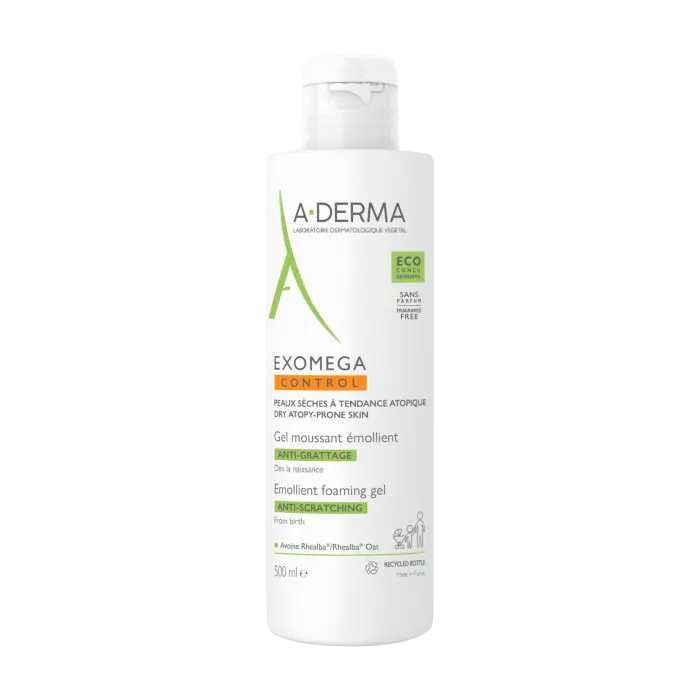 A-Derma Exomega Control Gel Detergente Emolliente 500ml