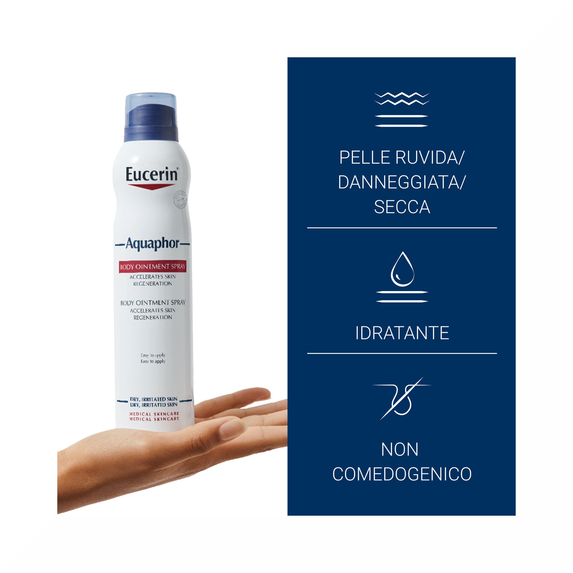 Eucerin Aquaphor trattamento riparatore Spray 250 ml-3