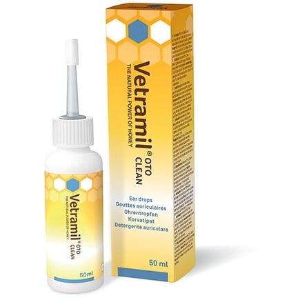 Vetramil Oto Clean Detergente Auricolare Cani/Gatti 50ml-2