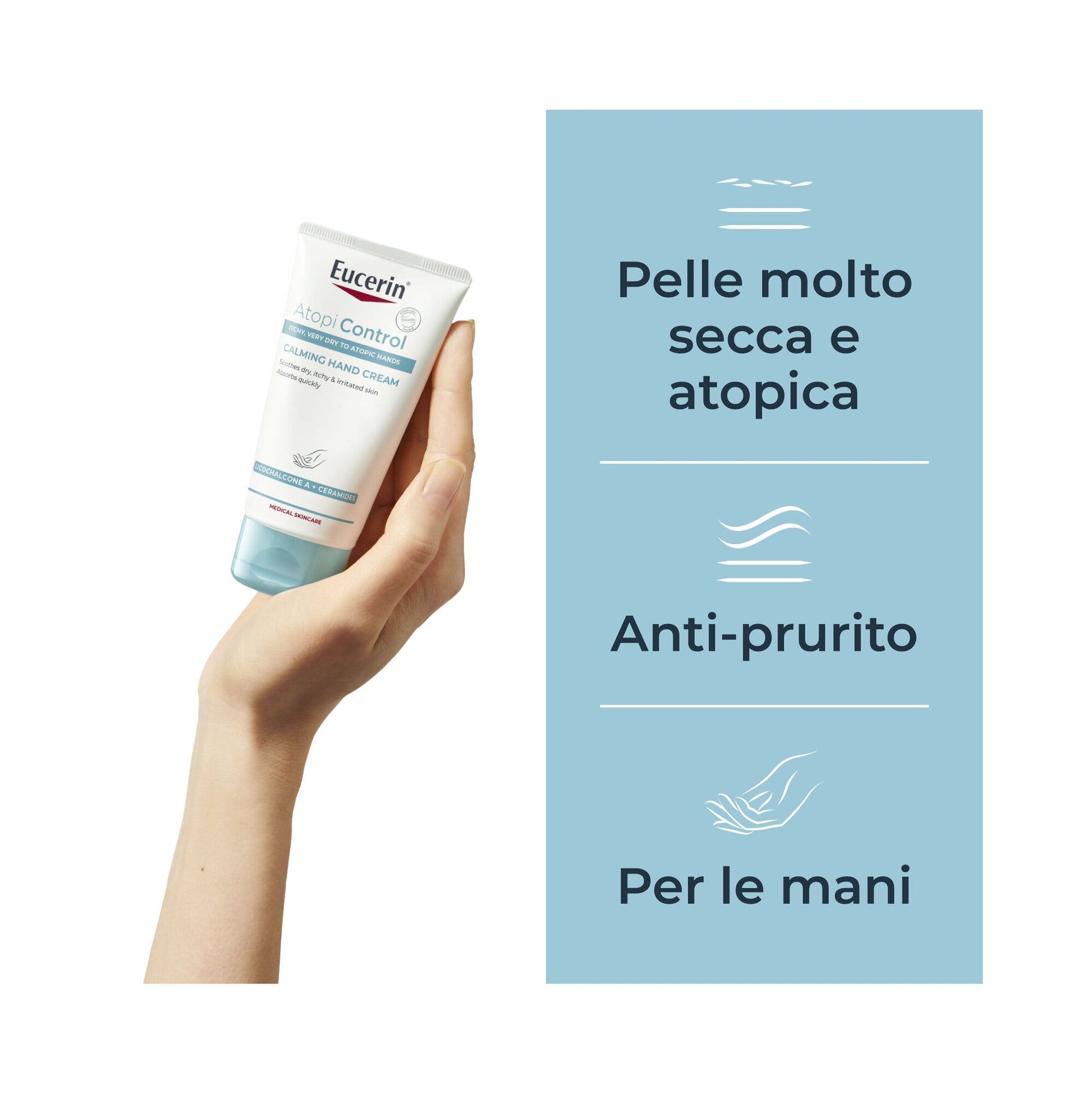 Eucerin AtopiControl Crema Mani 75ml-3