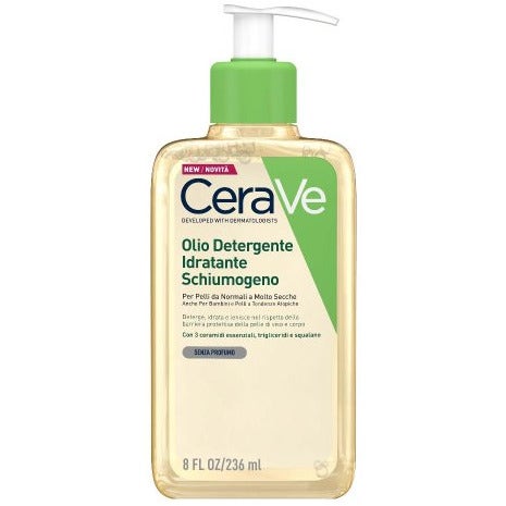 Cerave Olio Detergente Idratante Schiumogeno 236ml-1