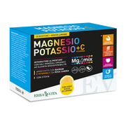 Erba Vita Magnesio E Potassio+Vitamina C Gusto Limone 20 Bustine  - 2