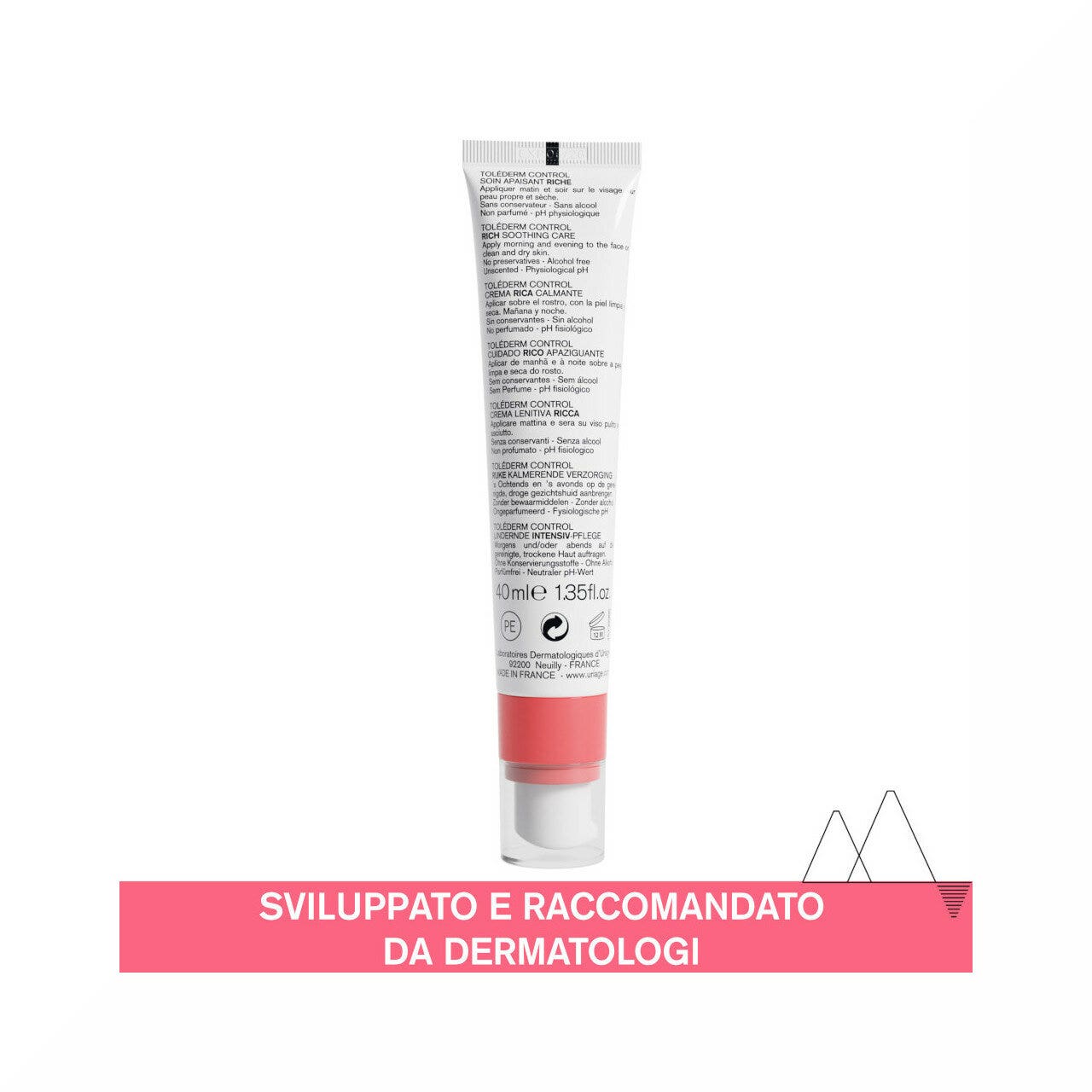 Uriage Toléderm Control Crema Ricca 40ml-2