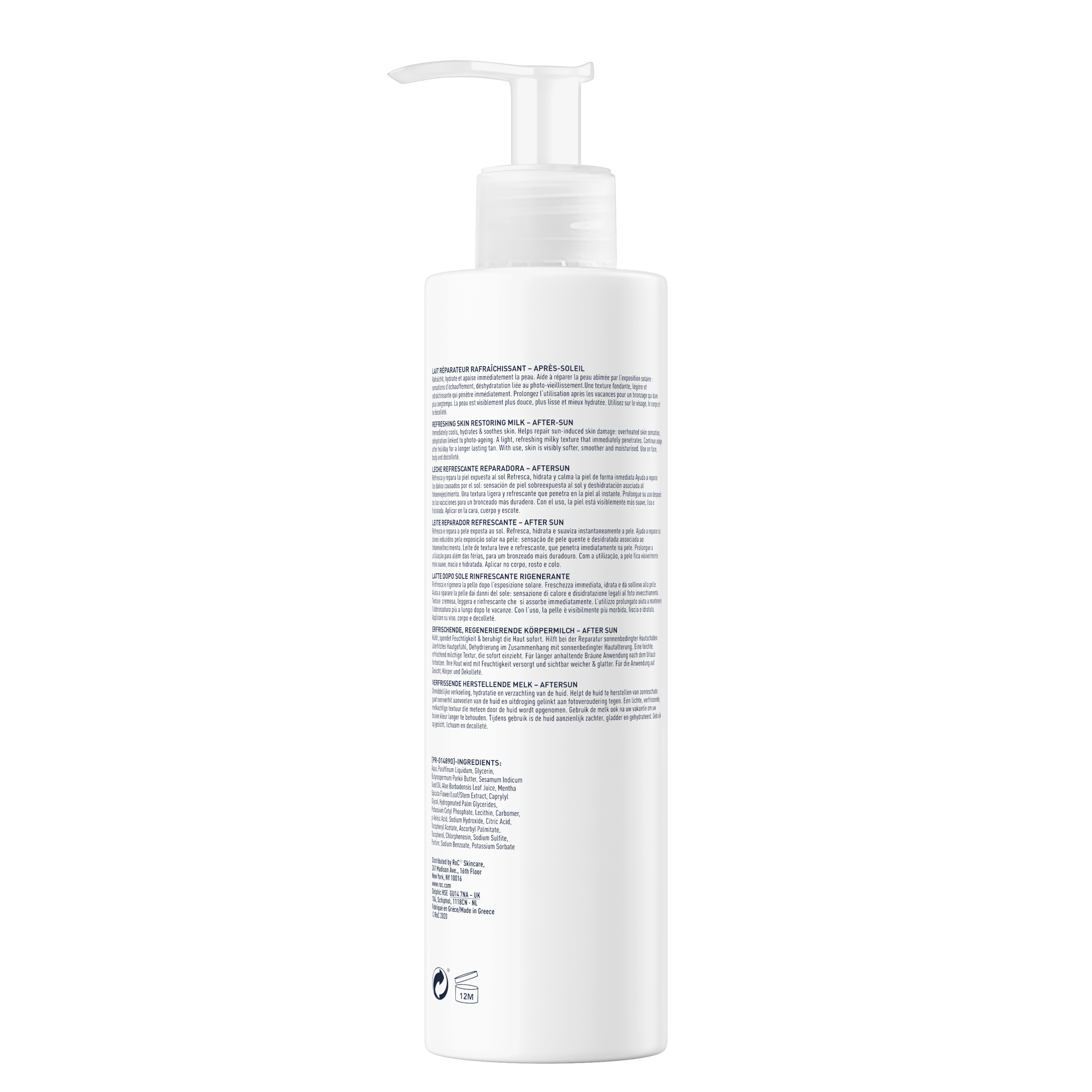 Roc Latte Dopo Sole Rinfrescante Rigenerante 200ml  - 2