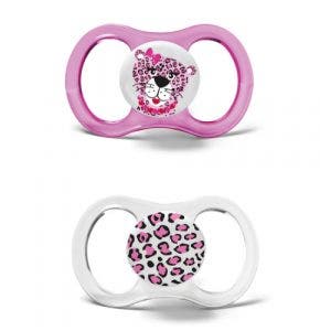 J Bimbi Succhietto Smile Ultraventilato Leopardo Femmina 1 Pezzo 16 Mesi+  - 1