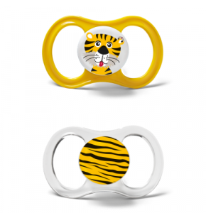 J Bimbi Succhietto Smile Ultraventilato Tigre Maschio 1 Pezzo 16 Mesi+  - 1