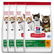 Hill's Science Plan Kitten <1 Cibo Secco Con Pollo Per Gattini 4 Sacchi Da 3kg Ciascuno-2