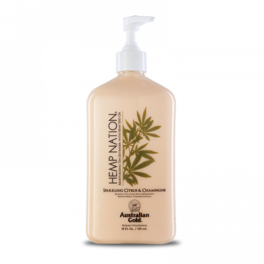Australian Gold Hemp Nation Idratante Prolungatore Di Abbronzatura Agrumi E Champagne 535ml-1