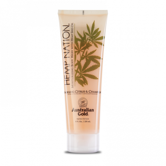 Australian Gold Hemp Nation Gel Doccia Agrumi E Champagne Nutre L 'Abbronzatura 235ml-1