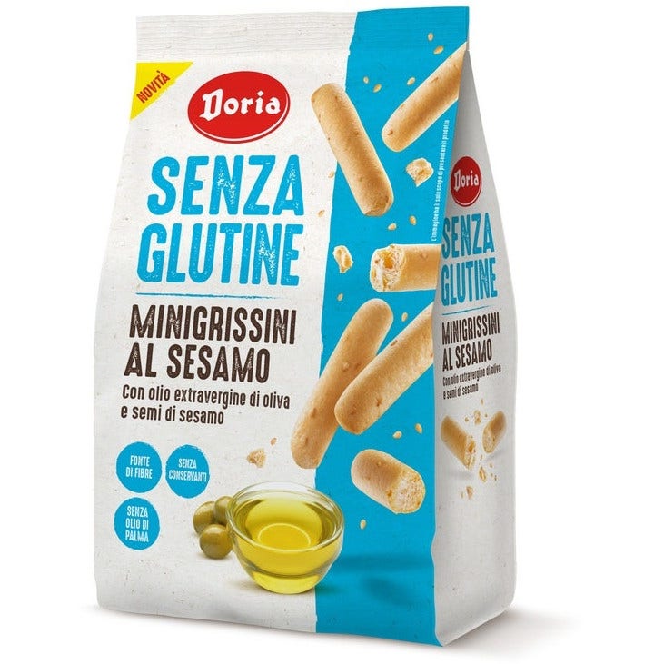 Doria Minigrissini Al Sesamo Senza Glutine 150g-2