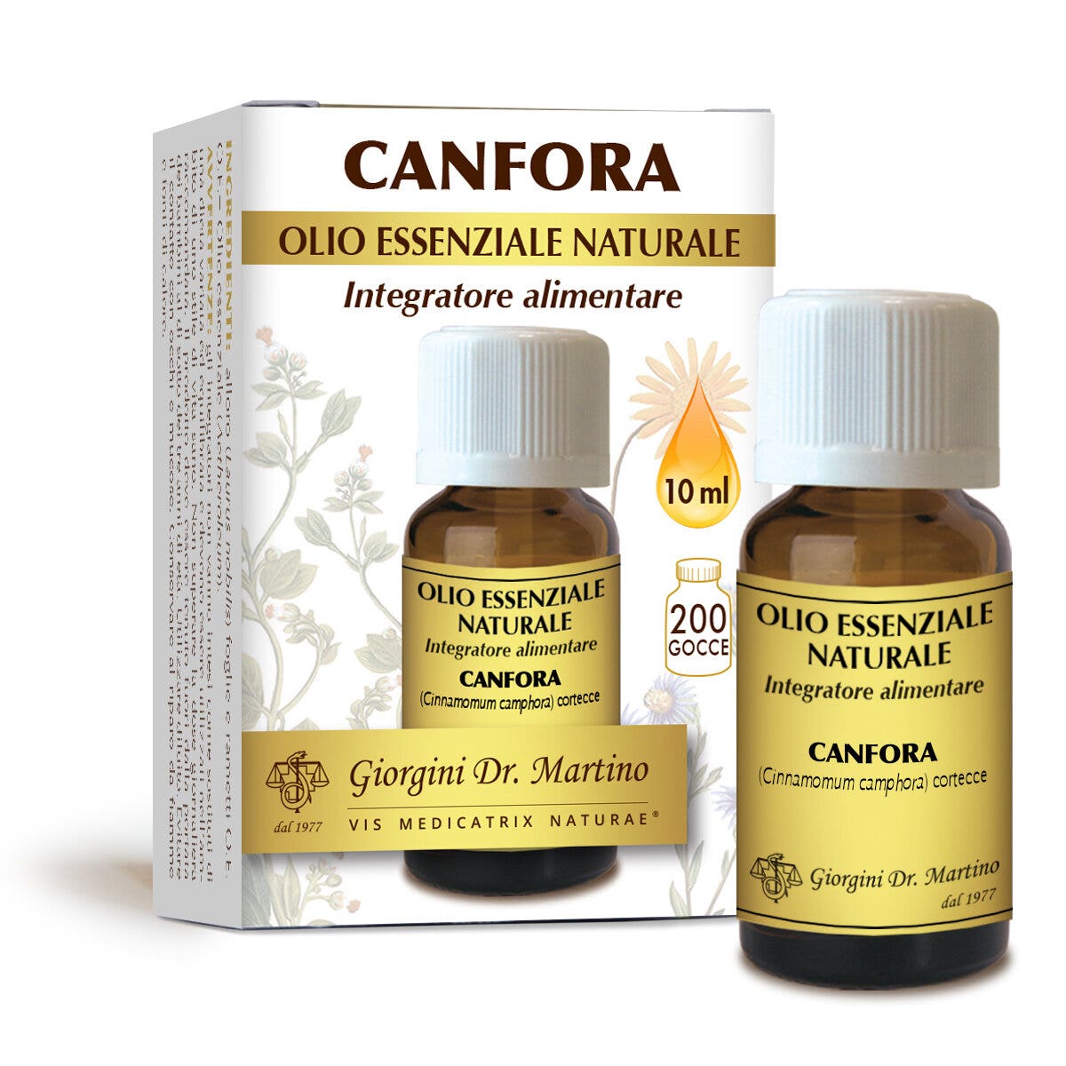 Dr Giorgini Canfora Olio Essenziale Naturale 10ml-2