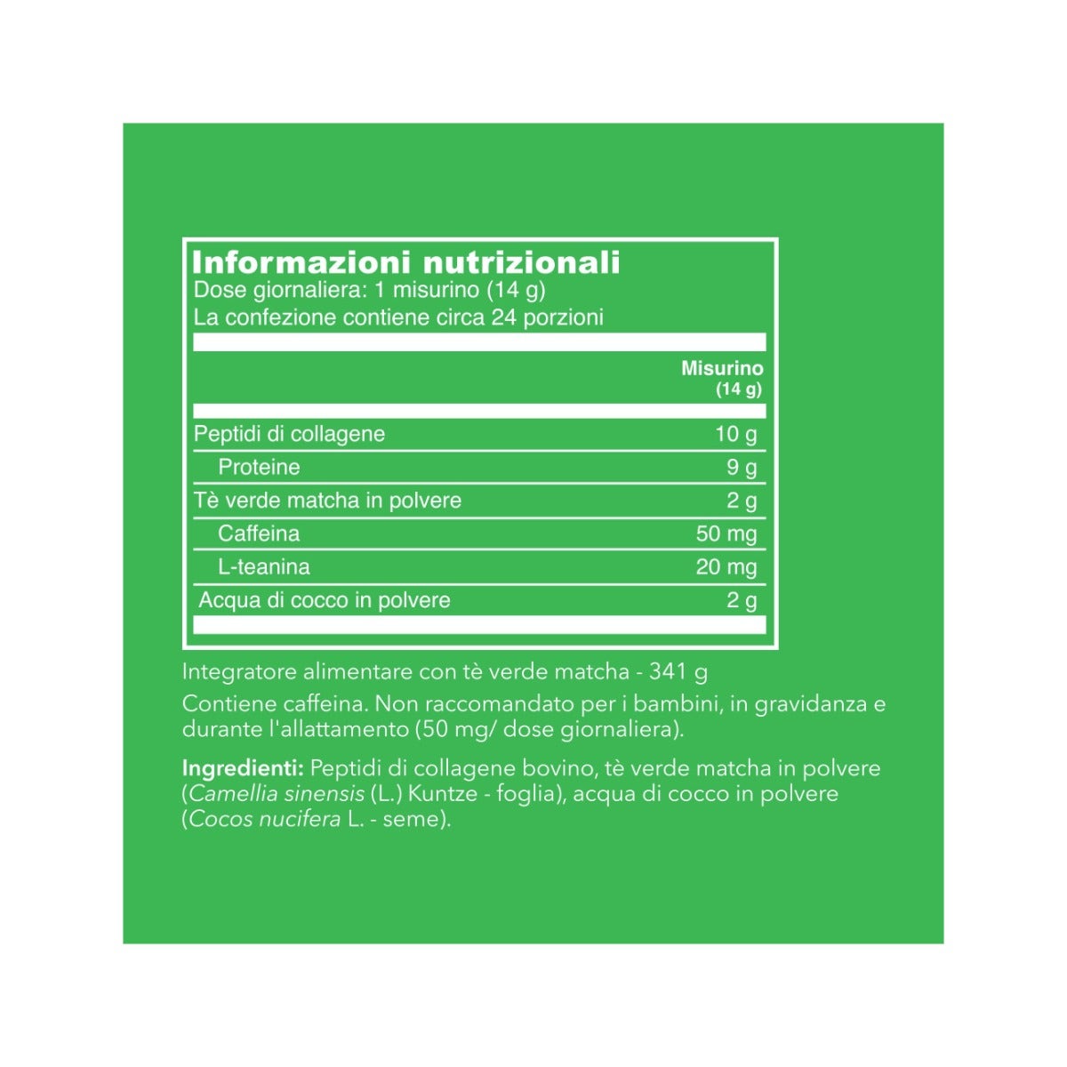 Vital Proteins Matcha Collagen 341g-9