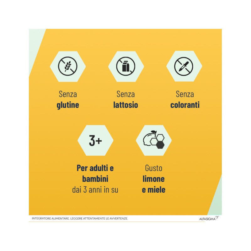 Neoborocillina Propolmiele + Miele/Limone 16 Pastiglie-8