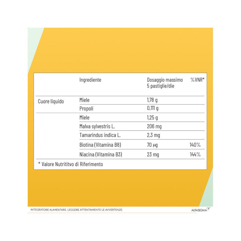 Neoborocillina Propolmiele + Miele/Limone 16 Pastiglie-9